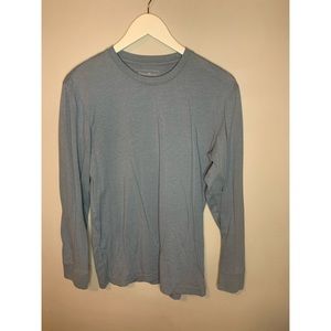 Blue long sleeve tee, Eddie Bauer